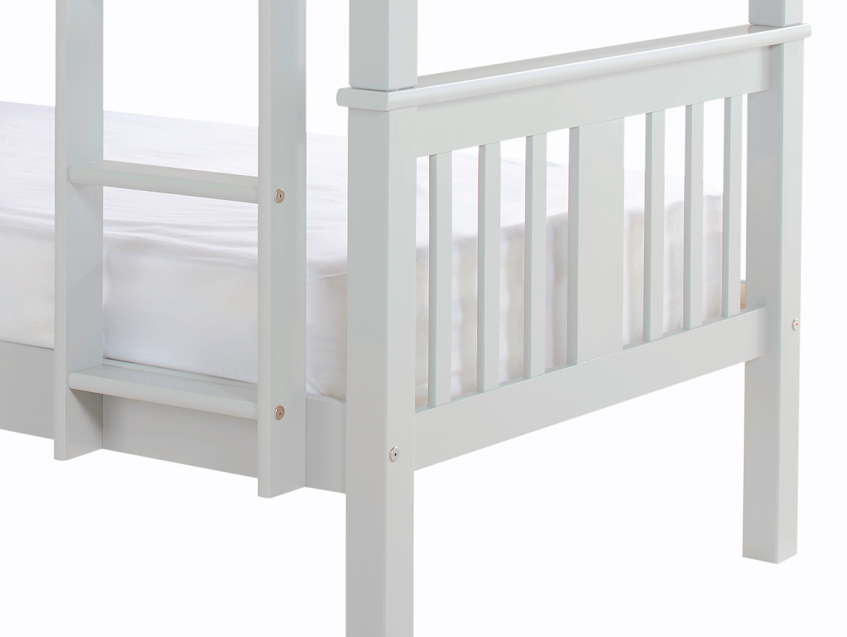 Short Bunk Beds White